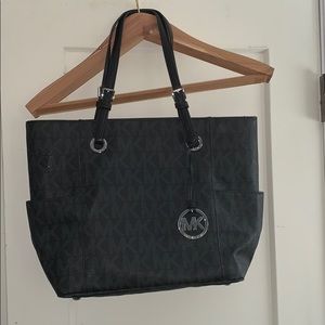 Authentic Black Monogram Michael Kors Bag
